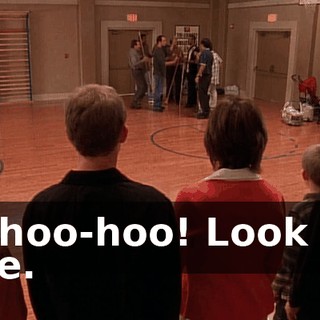 Whoo-hoo! Look at me.