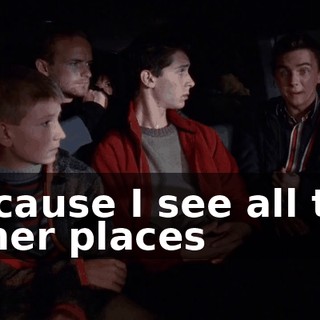 because I see all the other places
