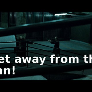 Get away from the van!