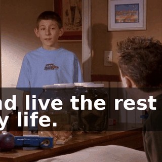 and live the rest of my life.