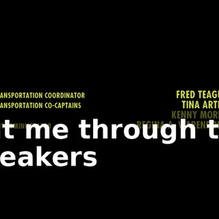 ♪ Put me through the speakers ♪