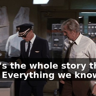 That's the whole story there, Rex. Everything we know.