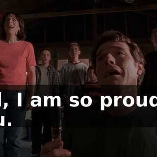 Hal, I am so proud of you.