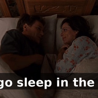 I'll go sleep in the car.