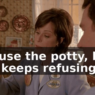 to use the potty, but he keeps refusing.