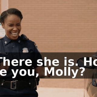 - There she is. How are you, Molly?