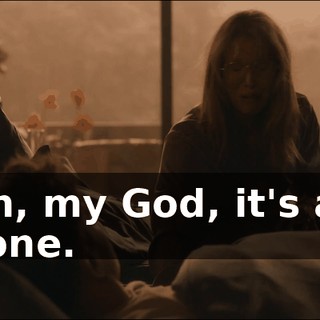 Oh, my God, it's all gone.