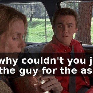 So, why couldn't you just ask the guy for the ashes?