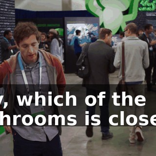 Hey, which of the bathrooms is closest?