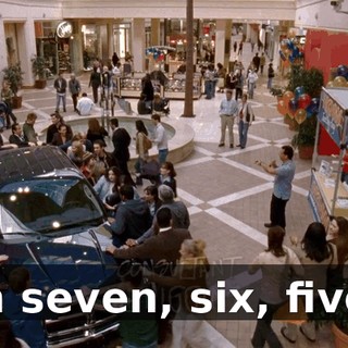 In seven, six, five,