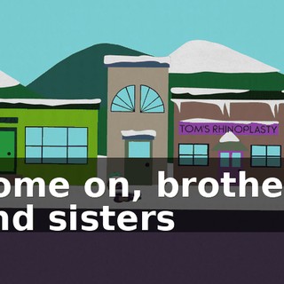 ♪ Come on, brothers and sisters ♪