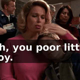 Oh, you poor little boy.