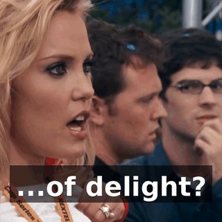 ...of delight?