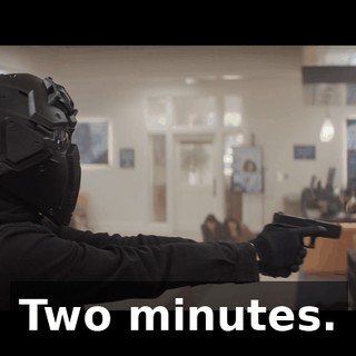 Two minutes.