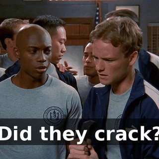 Did they crack?