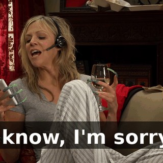 I know, I'm sorry.