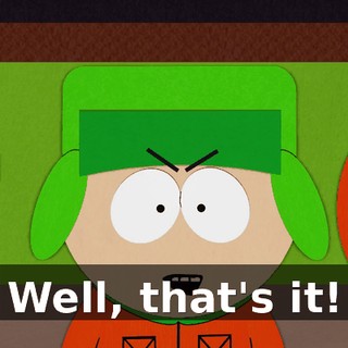 Well, that's it!