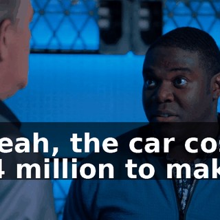- Yeah, the car costs $1.4 million to make.
