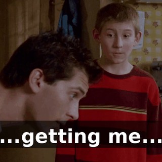 ...getting me...