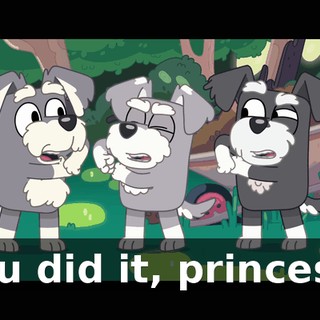 You did it, princess!
