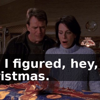 but I figured, hey, it's Christmas.