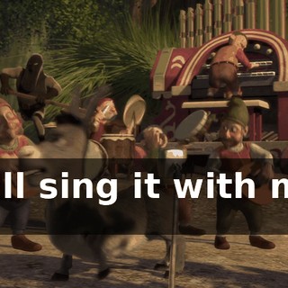Y'all sing it with me! I.