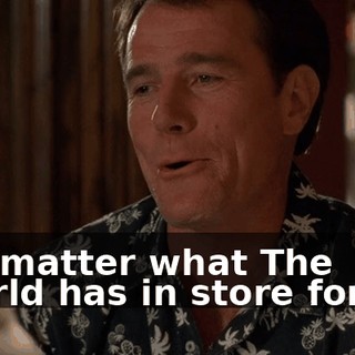 ♪ No matter what The world has in store for us ♪