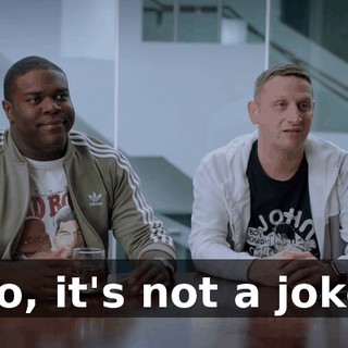 No, it's not a joke.