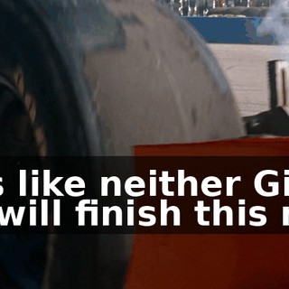 It looks like neither Girard or Bobby will finish this race.