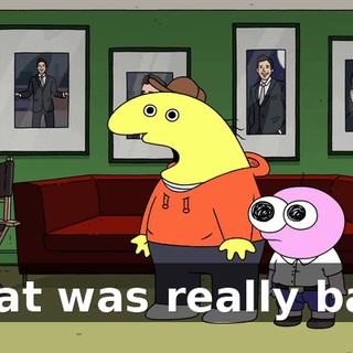 That was really bad.