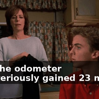 yet the odometer mysteriously gained 23 miles.