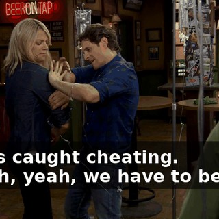 - gets caught cheating. - Yeah, yeah, we have to be able