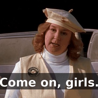 Come on, girls.