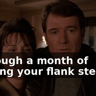 through a month of eating your flank steaks.