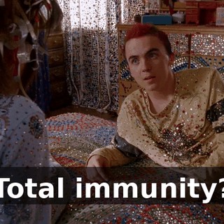 Total immunity?