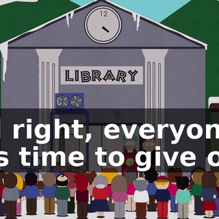 All right, everyone, it's time to give out
