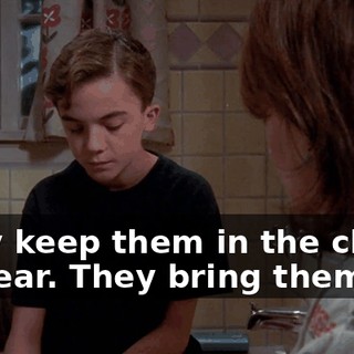 They keep them in the closet all year. They bring them out