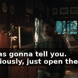 - I was gonna tell you. - Seriously, just open the box,