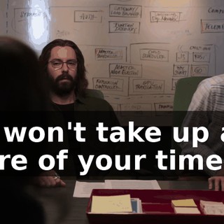 we won't take up any more of your time.