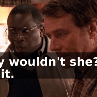 Why wouldn't she? He did it.