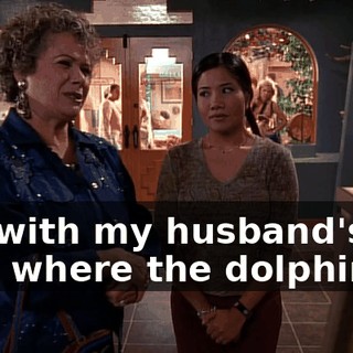 but with my husband's face where the dolphin is?