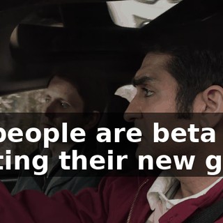 so people are beta testing their new gear.