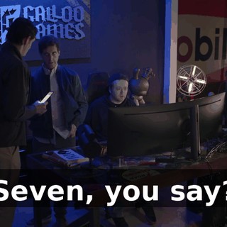Seven, you say?