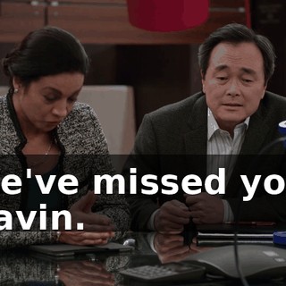 We've missed you, Gavin.