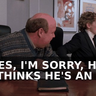 MILES, I'M SORRY, HE-- HE THINKS HE'S AN ELF.