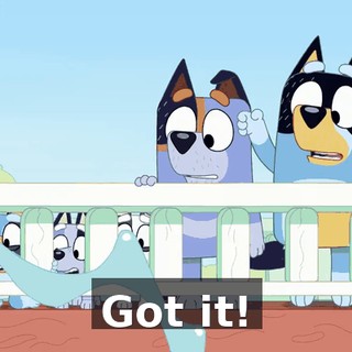 Got it!