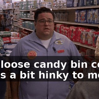 The loose candy bin count looks a bit hinky to me.
