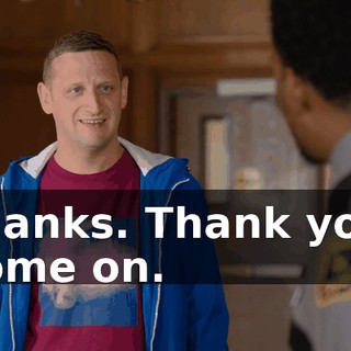 Thanks. Thank you. Come on.