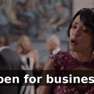 open for business.