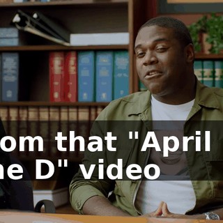 from that "April in the D" video